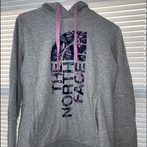 North Face Floral Sweatshirt